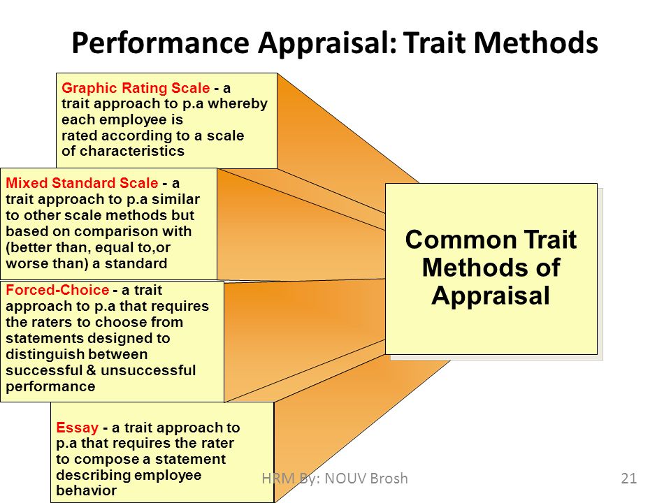 Trait based writing approach